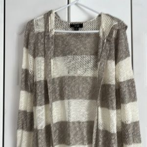 Womens hooded cardigan